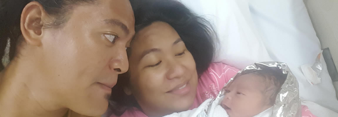 First family selfie